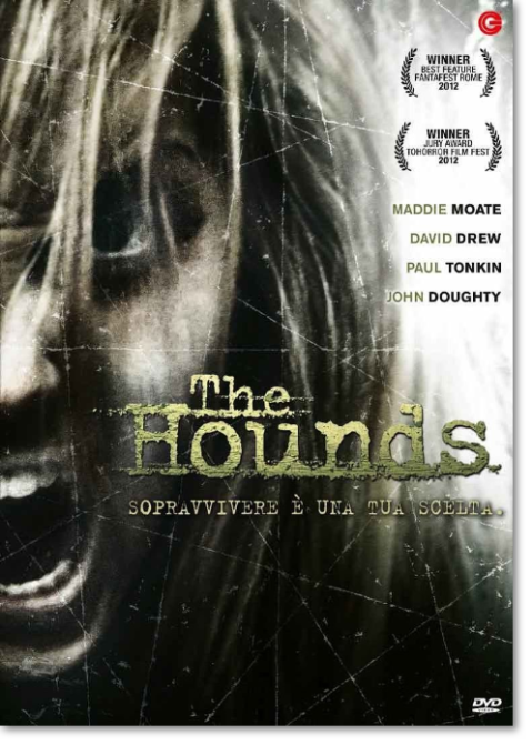 copertina del DVD Italiano di THE HOUNDS movie